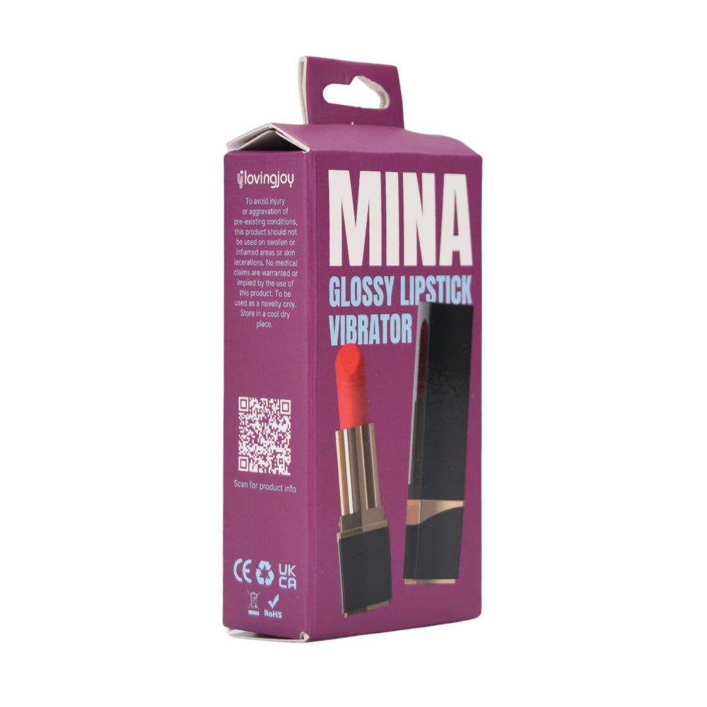 Mina Glossy Lipstick Vibrator