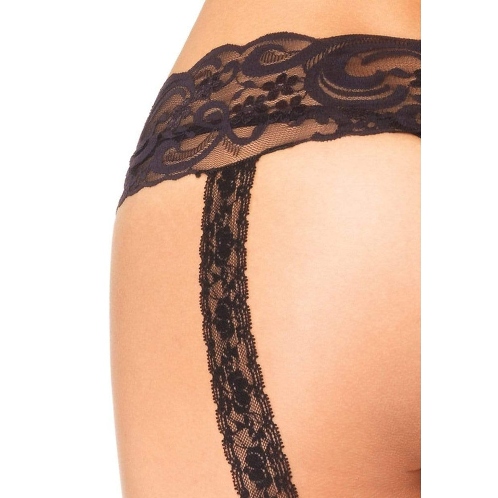 Leg Avenue Sheer Backseam Stockings