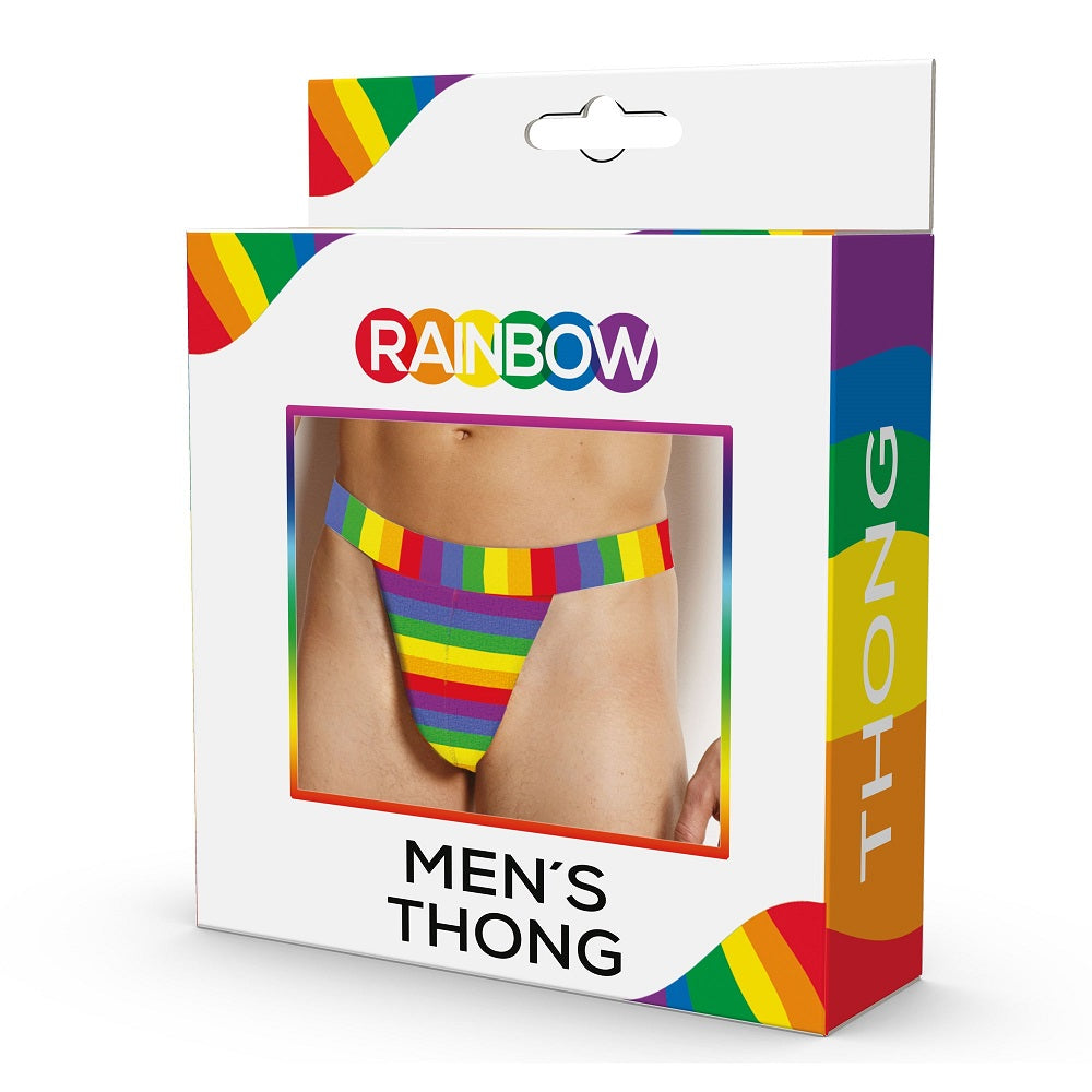 Rainbow Men's Thong