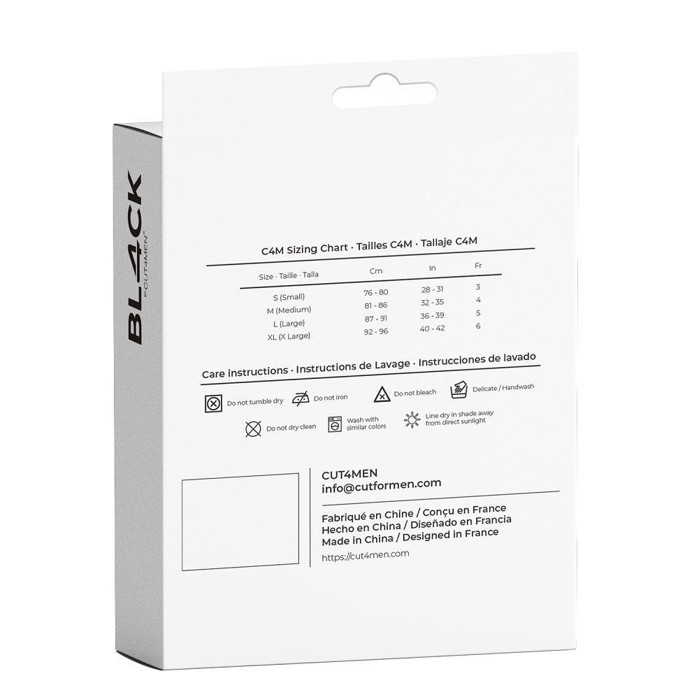 C4M Boost Black Leatherette G-String